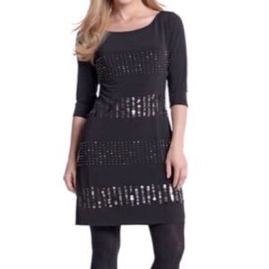 White House Black Market 3/4 Sleeves with Sequins Size XS